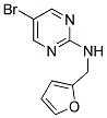 (5-BROMO-PYRIMIDIN-2-YL)-FURAN-2-YLMETHYL-AMINE CAS#: 886366-01-4