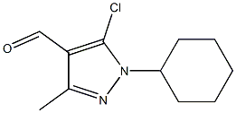 5-Chloro-1-cyclohexyl-3-Methyl-1H-pyrazole-4-carbaldehyde CAS#: 873537-73-6