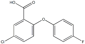 5-Chloro-2-(4-fluoro-phenoxy)-benzoic acid CAS#: 847729-51-5