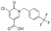 5-Chloro-6-oxo-1-(4-(trifluoroMethyl)benzyl)-1,6-dihydropyridine-3-carboxylic acid CAS#: 886761-94-0