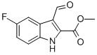 5-FLUORO-3-FORMYL-1H-INDOLE-2-CARBOXYLIC ACID METHYL ESTER CAS#: 843629-51-6