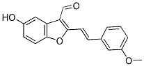 5-HYDROXY-2-(3-METHOXYSTYRYL)-1-BENZOFURAN-3-CARBALDEHYDE CAS#: 853097-47-9