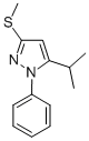 5-ISOPROPYL-3-METHYLTHIO-1-PHENYL-1H-PYRAZOLE CAS#: 871110-18-8