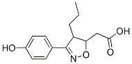 5-Isoxazoleacetic acid, 4,5-dihydro-3-(4-hydroxyphenyl)-4-propyl- CAS#: 866604-88-8