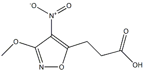 5-Isoxazolepropionic acid, 3-methoxy-4-nitro- (1CI) CAS#: 861591-89-1