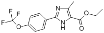 5-METHYL-2-(4-TRIFLUOROMETHOXYPHENYL)-3H-IMIDAZOLE-4-CARBOXYLIC ACID ETHYL ESTER CAS#: 868851-35-8