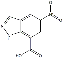 5-NITRO-1H-INDAZOLE-7-CARBOXYLIC ACID CAS#: 883290-89-9