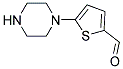 5-PIPERAZIN-1-YLTHIOPHENE-2-CARBALDEHYDE CAS#: 851208-08-7