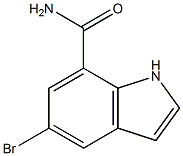 5-broMo-1H-indole-7-carboxaMide CAS#: 860624-91-5