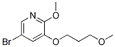 5-broMo-2-Methoxy-3-(3-Methoxypropoxy)pyridine CAS#: 865156-71-4