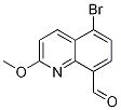 5-broMo-2-Methoxyquinoline-8-carbaldehyde CAS#: 885687-82-1