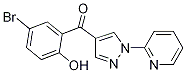 (5-broMo-2-hydroxyphenyl)(1-(pyridin-2-yl)-1H-pyrazol-4-yl)Methanone CAS#: 870811-23-7