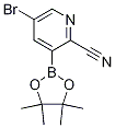 5-broMo-3-(4,4,5,5-tetraMethyl-1,3,2-dioxaborolan-2-yl)picolinonitrile CAS#: 863868-53-5