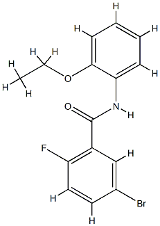 5-bromo-N-(2-ethoxyphenyl)-2-fluorobenzamide CAS#: 853317-20-1