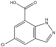 5-chloro-1H-indazole-7-carboxylic acid CAS#: 875305-85-4