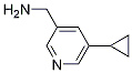 (5-cyclopropylpyridin-3-yl)MethanaMine CAS#: 852877-60-2