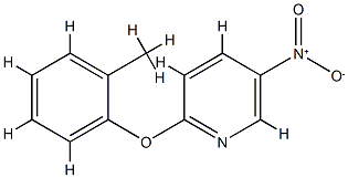 5-nitro-2-(o-tolyloxy)pyridine CAS#: 856855-81-7