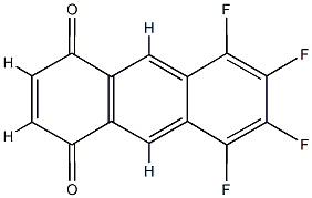 5,6,7,8-Tetrafluoro-1,4-anthracenedione CAS#: 859849-47-1