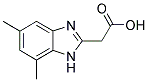 (5,7-DIMETHYL-1H-BENZOIMIDAZOL-2-YL)-ACETIC ACID CAS#: 883549-88-0