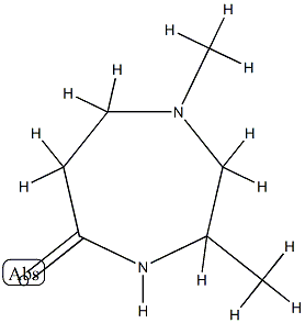 5H-1,4-Diazepin-5-one,hexahydro-1,3-dimethyl-(5CI) CAS#: 859743-61-6