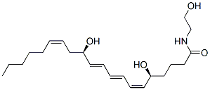 (5S,6Z,8E,10E,12R,14Z)-5,12-dihydroxy-N-(2-hydroxyethyl)icosa-6,8,10,14-tetraenamide CAS#: 877459-63-7
