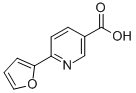 6-(2-FURYL)NICOTINIC ACID CAS#: 884507-36-2