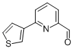 6-(3-THIENYL)PYRIDINE-2-CARBOXALDEHYDE CAS#: 834884-76-3