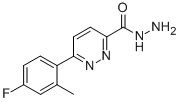 6-(4-Fluoro-2-methylphenyl)pyridazine-3-carboxylic acid hydrazide CAS#: 848953-32-2