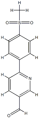 6-(4-Methanesulfonyl-phenyl)-pyridine-3-carbaldehyde CAS#: 834884-68-3
