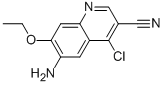 6-AMINO-4-CHLORO-7-ETHOXYQUINOLINE-3-CARBONITRILE CAS#: 848133-87-9