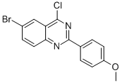 6-BROMO-4-CHLORO-2-(4-METHOXY-PHENYL)-QUINAZOLINE CAS#: 885277-19-0