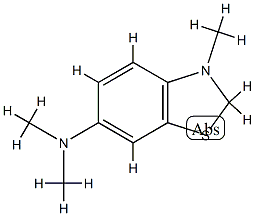 6-Benzothiazolamine,2,3-dihydro-N,N,3-trimethyl-(9CI) CAS#: 851292-77-8