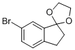 6-Bromo-1,1-(ethylenedioxo)-indane CAS#: 866848-94-4