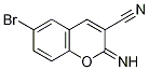 6-Bromo-3-cyano-2-iminocoumarin, 6-Bromo-2-imino-2H-chromene-3-carbonitrile CAS#: 860789-92-0
