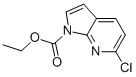 6-CHLORO-1-ETHOXYCARBONYL-7-AZAINDOLE CAS#: 849068-50-4