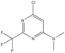 (6-CHLORO-2-TRIFLUOROMETHYLPYRIMIDIN-4-YL)DIMETHYL-AMINE CAS#: 866648-53-5