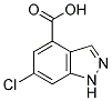 6-CHLORO-4-(1H)INDAZOLE CARBOXYLIC ACID CAS#: 885522-12-3