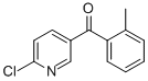 (6-CHLOROPYRIDIN-3-YL)-O-TOLYL-METHANONE CAS#: 872088-10-3