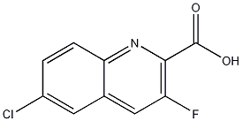 6-Chloro-3-Fluoroquinoline-2-carboxylic acid CAS#: 834884-08-1