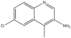 6-Chloro-4-Methylquinolin-3-aMine CAS#: 858195-92-3
