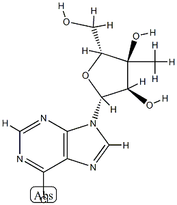 6-Chloro-9-(3-C-methyl-beta-D-ribofuranosyl)-9H-purine CAS#: 849241-91-4