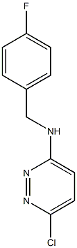 6-Chloro-{N}-(4-fluorobenzyl)pyridazin-3-amine CAS#: 872102-12-0