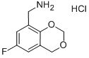 (6-FLUORO-4H-1,3-BENZODIOXIN-8-YL)METHYLAMINE HYDROCHLORIDE CAS#: 859833-12-8