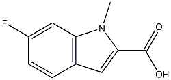 6-Fluoro-1-methyl-1H-indole-2-carboxylic acid CAS#: 893731-12-9