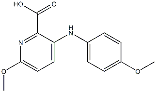 6-Methoxy-3-((4-Methoxyphenyl)aMino)picolinic acid CAS#: 859302-39-9