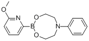 6-Methoxypyridine-2-boronic acid N-phenyldiethanolamine ester CAS#: 872054-59-6