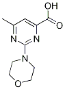 6-Methyl-2-morpholin-4-yl-pyrimidine-4-carboxylic acid CAS#: 873450-14-7