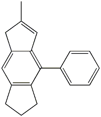 6-Methyl-8-phenyl-1,2,3,5-tetrahydro-s-indacene CAS#: 856413-75-7