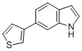 6-THIOPHEN-3-YL-1H-INDOLE CAS#: 865376-76-7