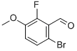 6-bromo-2-fluoro-3-methoxybenzaldehyde CAS#: 853792-27-5